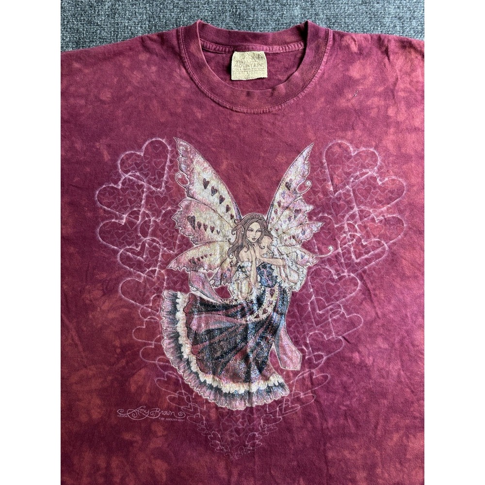 Womens 2004 The Mountain Amy Brown Fairy Tie Dye Made in USA, Size XL - Picture 2 of 8
